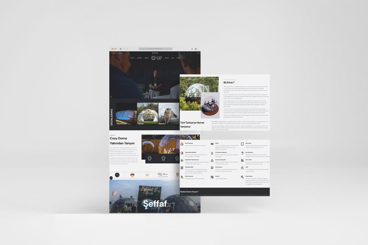 Cozy Dome için SEO Uyumlu Web Çözümleri